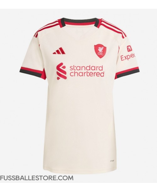 Günstige Liverpool Ryan Gravenberch #38 Auswärtstrikot Damen 2025-26 Kurzarm Günstige Liverpool Ryan Gravenberch #38 Auswärtstrikot Damen 2025-26 Kurzarm